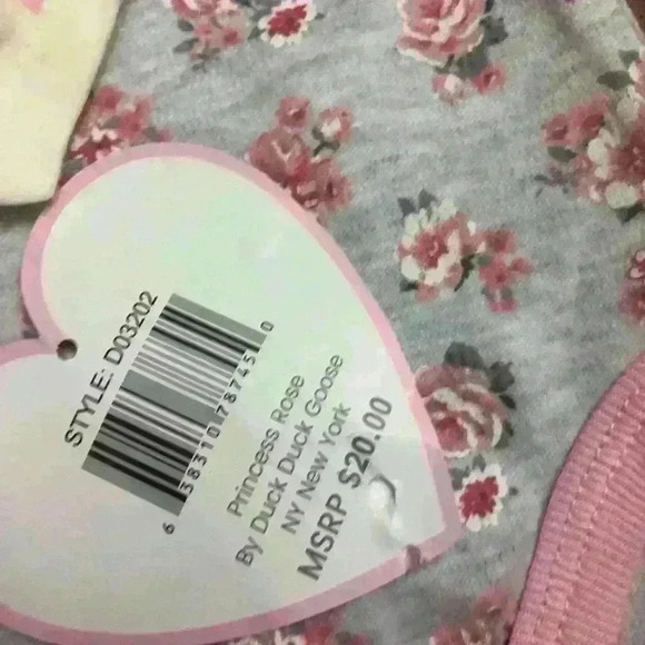 Duck duck goose/ princess rose onsies. 0-3 months - Picture 3 of 7